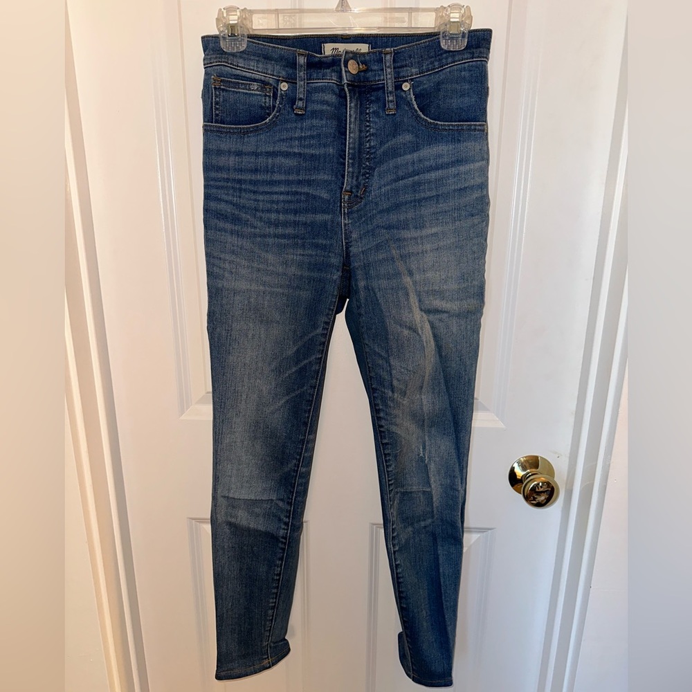 Madewell Light-wash High-waisted Skinny Jeans